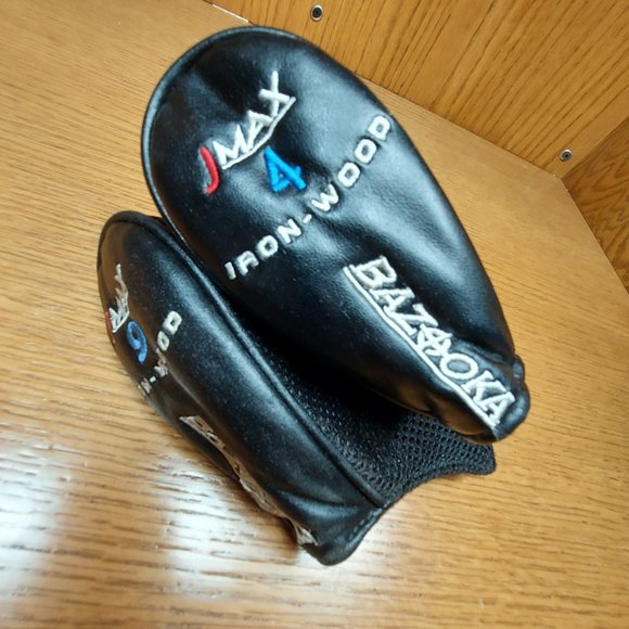 Bazooka JMax  4 Iron 9 Iron Wood Hybrid Golf Club Head Covers Slip On - Picture 4 of 8